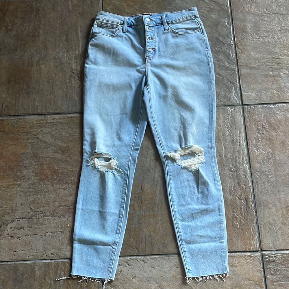 J. Crew High Rise Skinny Denim jeans #hostpick